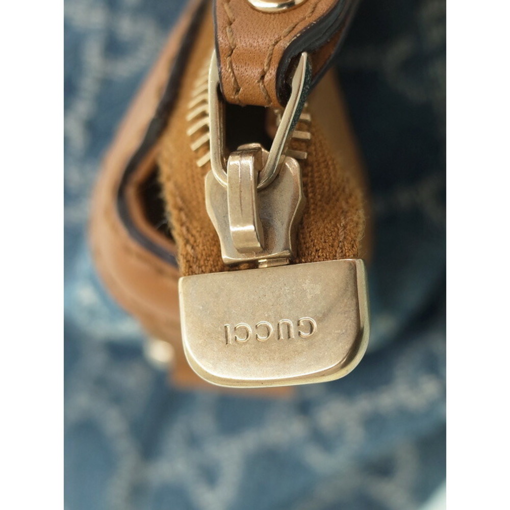 Gucci GG Denim Sukey Handbag - Picture 6 of 9